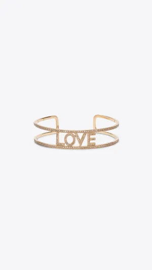 14k Gold Love Bracelet