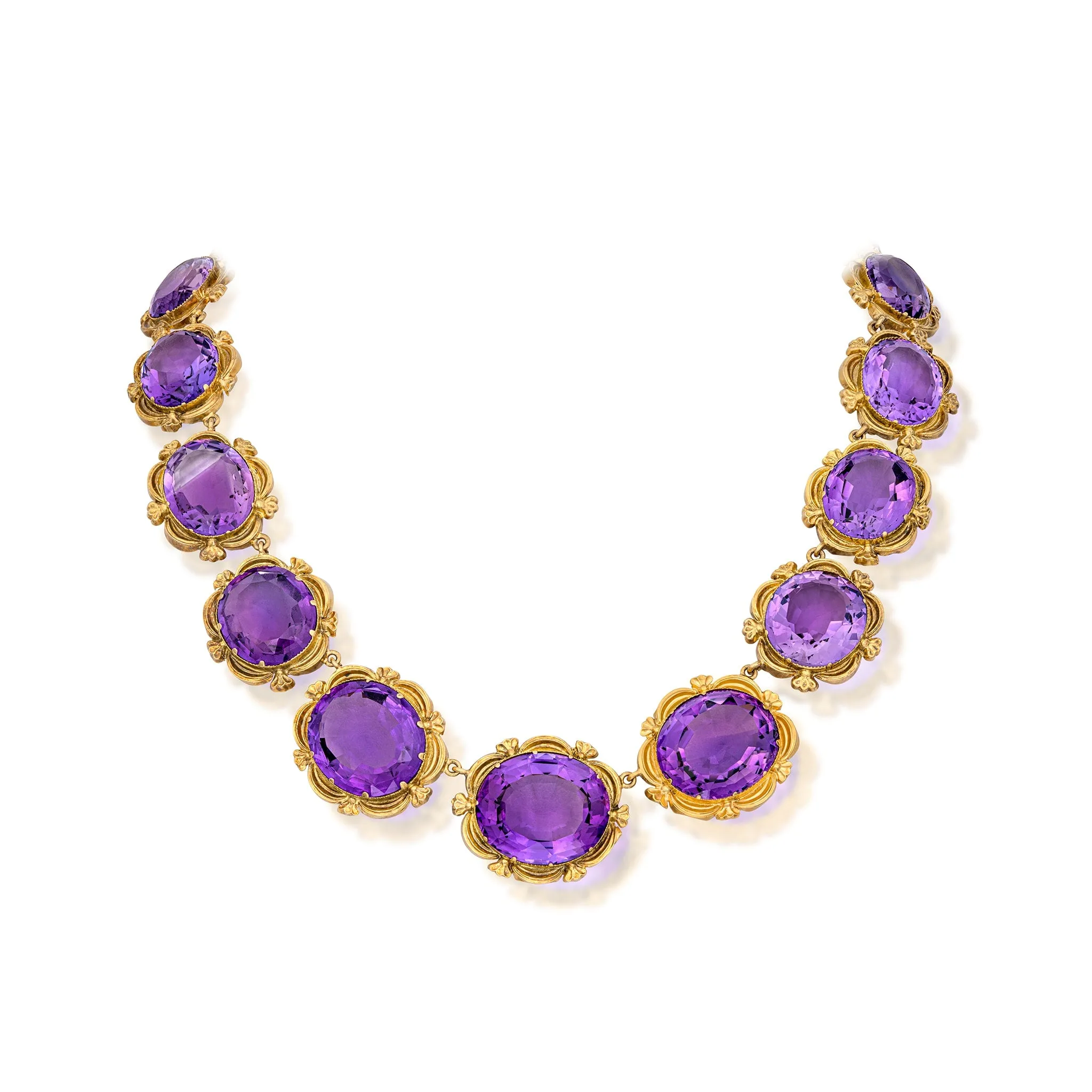 290.00 Carat Edwardian Amethyst Necklace