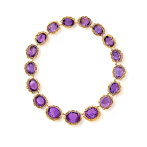 290.00 Carat Edwardian Amethyst Necklace