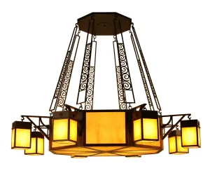 2nd Avenue Azrael 05.1166.79 Chandelier Light - Chestnut