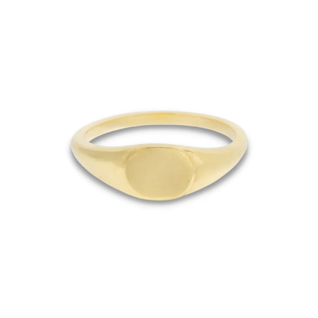 Adult Signet Ring - 9ct Gold