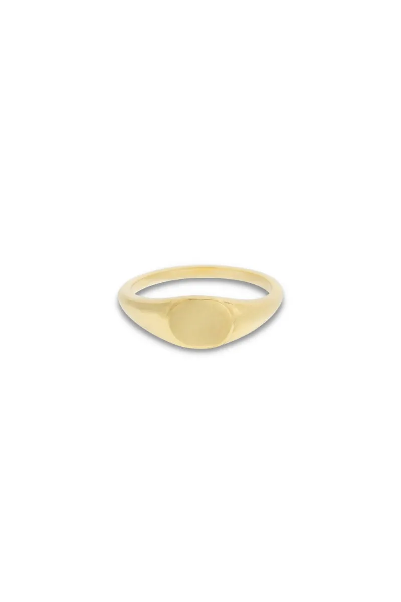 Adult Signet Ring - 9ct Gold