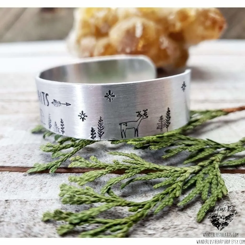 Adventure Awaits cuff