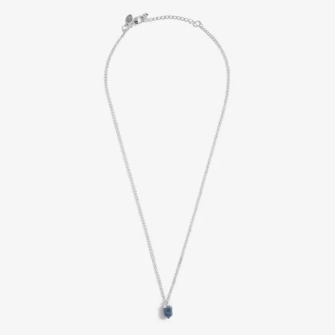 Affirmation Crystal Lapis Lazuli Necklace 5269 - Empowering Confidence
