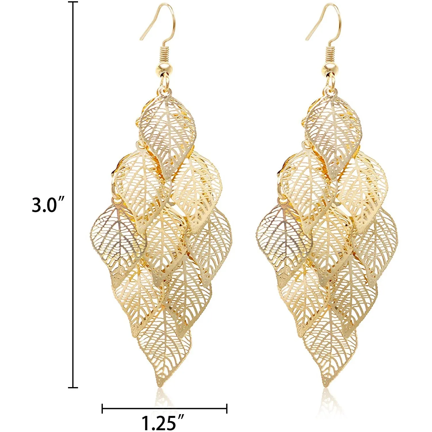 Aisansty Handmade Boho Super Lightweight Chandelier Dangle Drop Earring