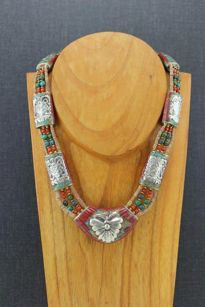 Amazing Tibetan Butterfly Necklace