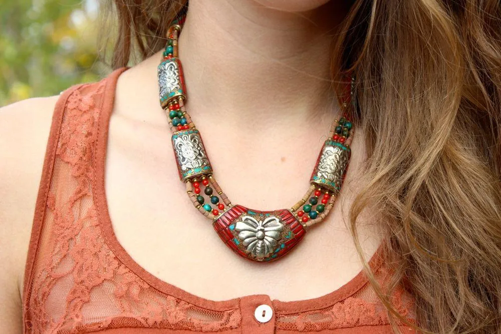 Amazing Tibetan Butterfly Necklace