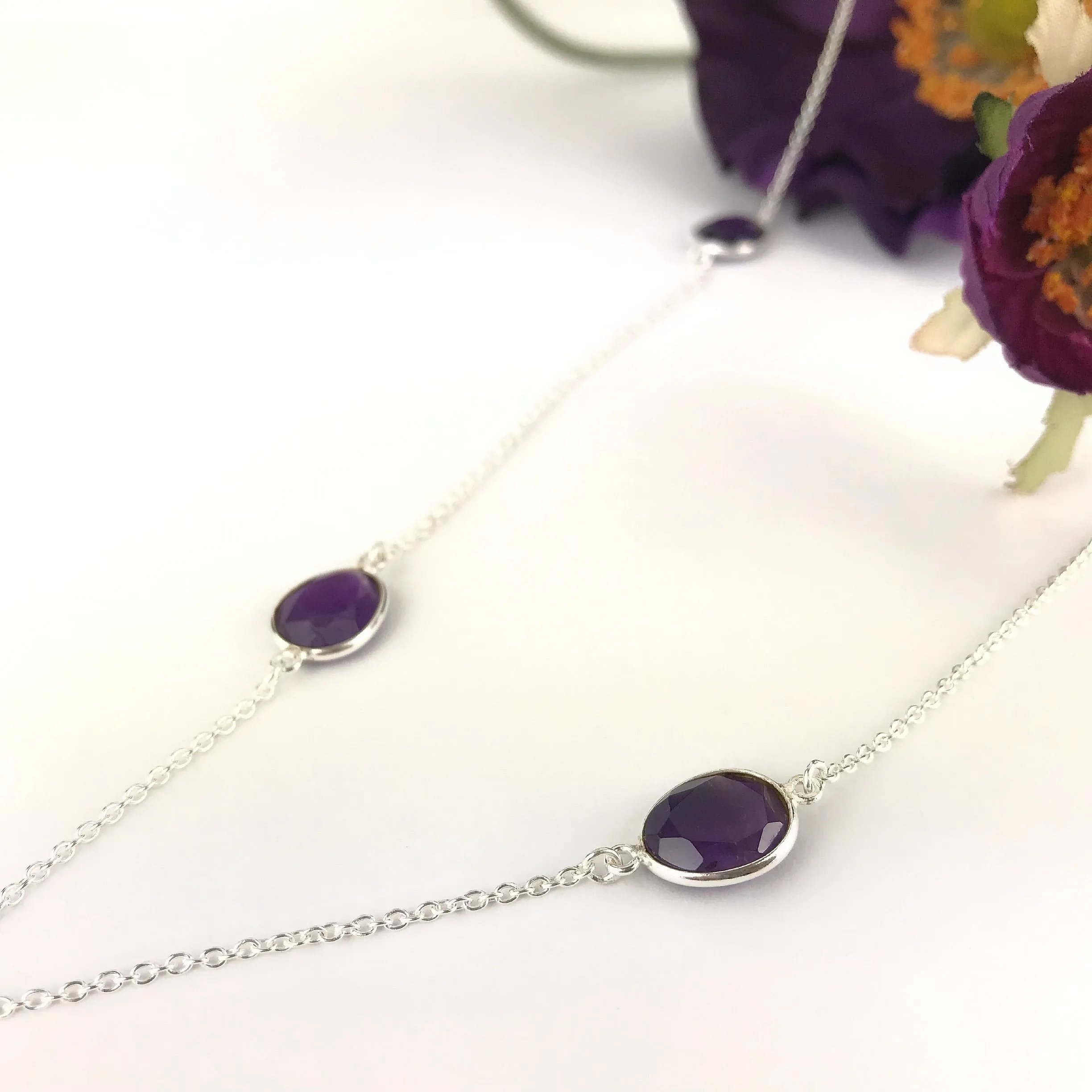 Amethyst Berries Necklace - VNKL216