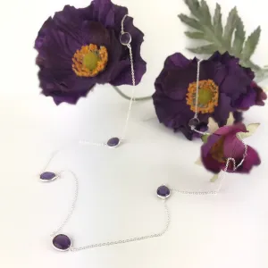 Amethyst Berries Necklace - VNKL216