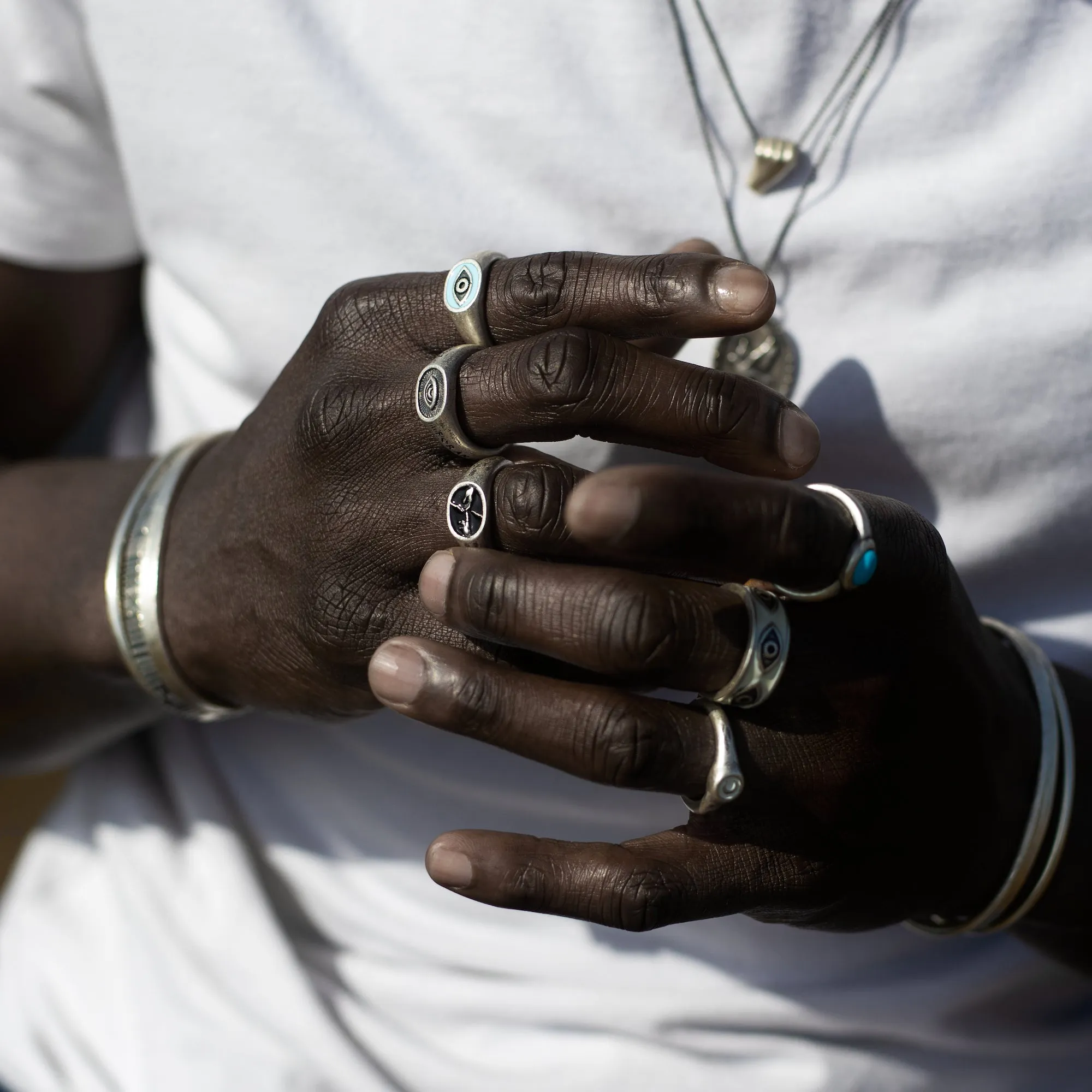 An Eye For An Eye Silver Signet Ring