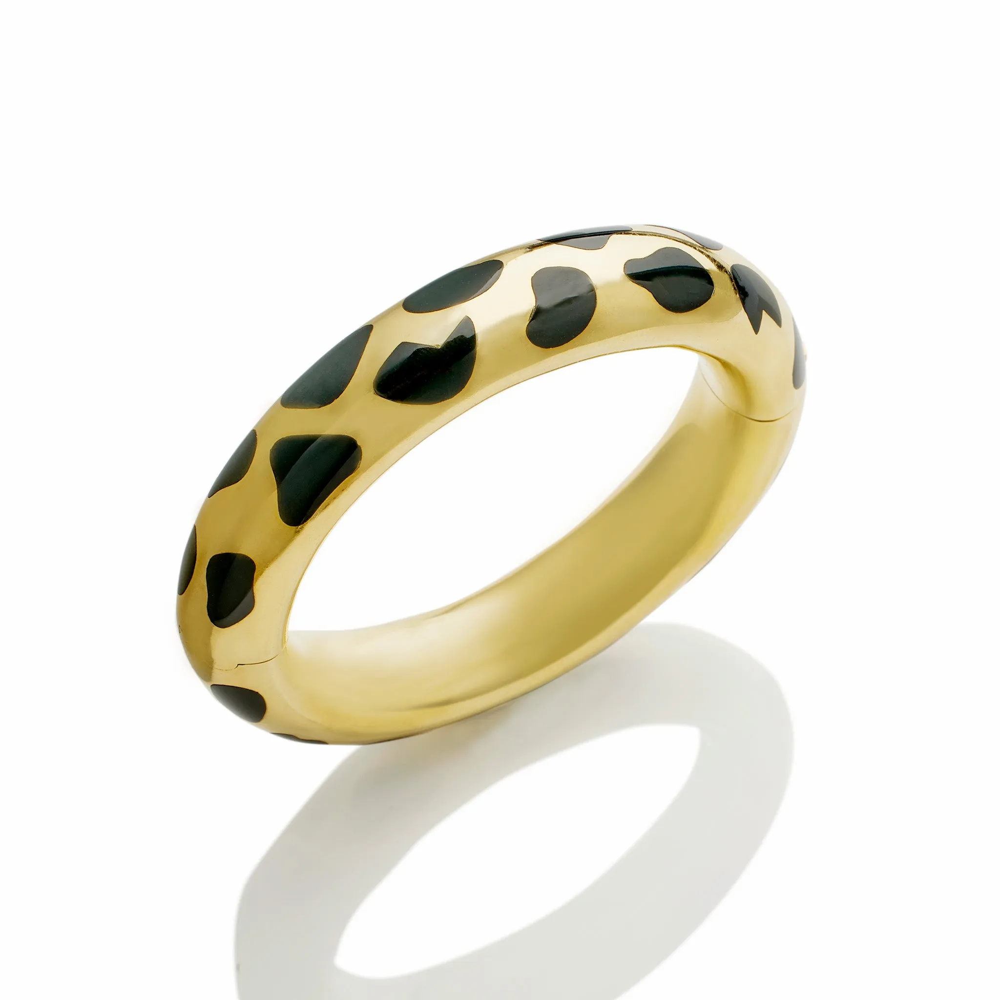Angela Cummings for Tiffany & Co. Black Jade Bangle Bracelet