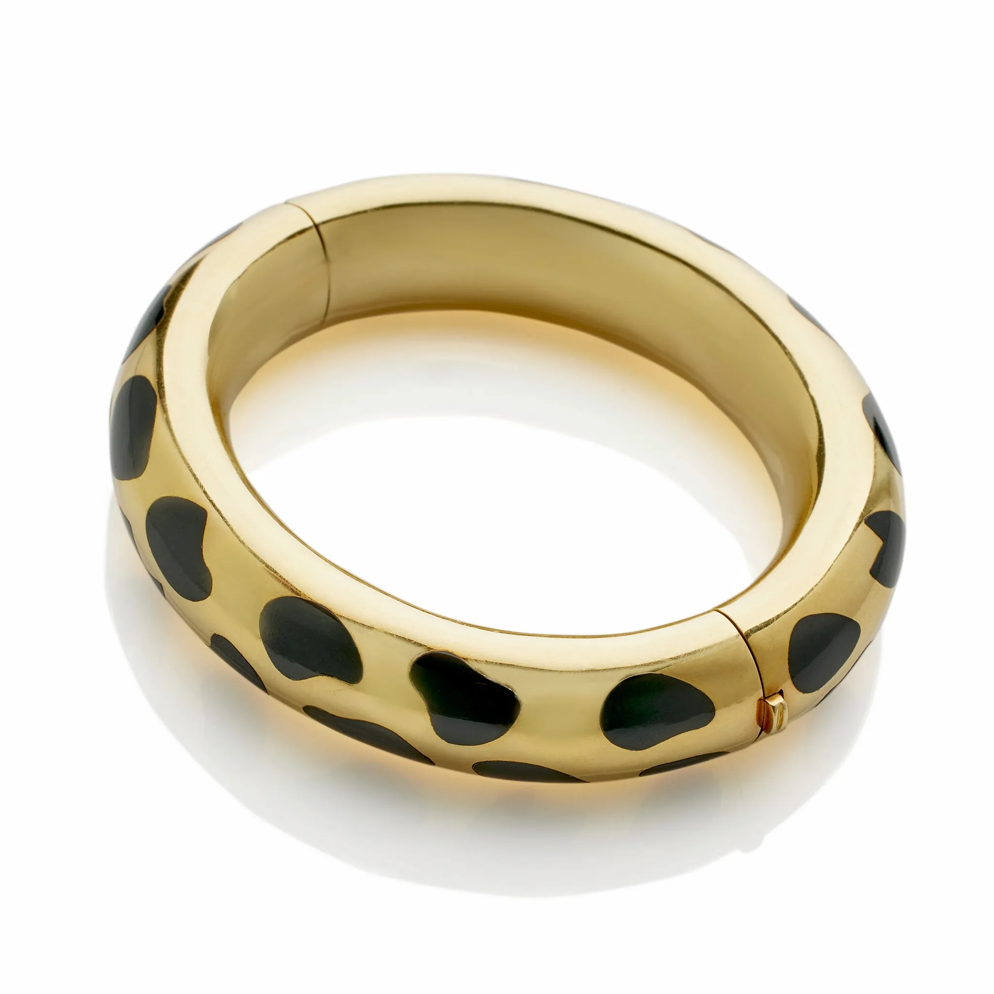 Angela Cummings for Tiffany & Co. Black Jade Bangle Bracelet