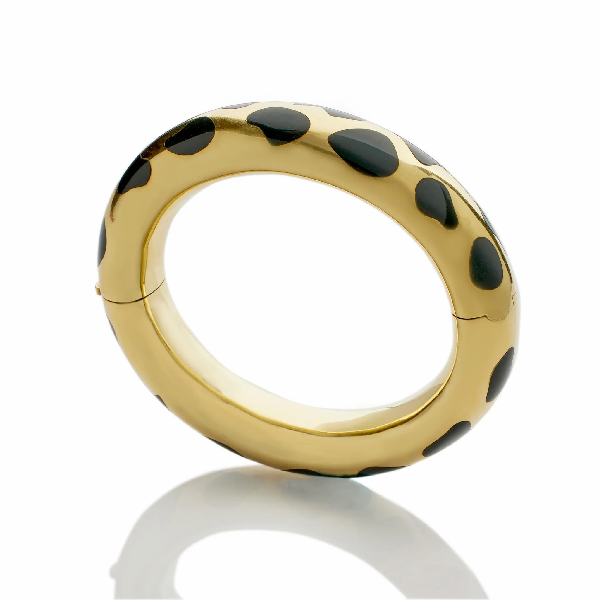 Angela Cummings for Tiffany & Co. Black Jade Bangle Bracelet