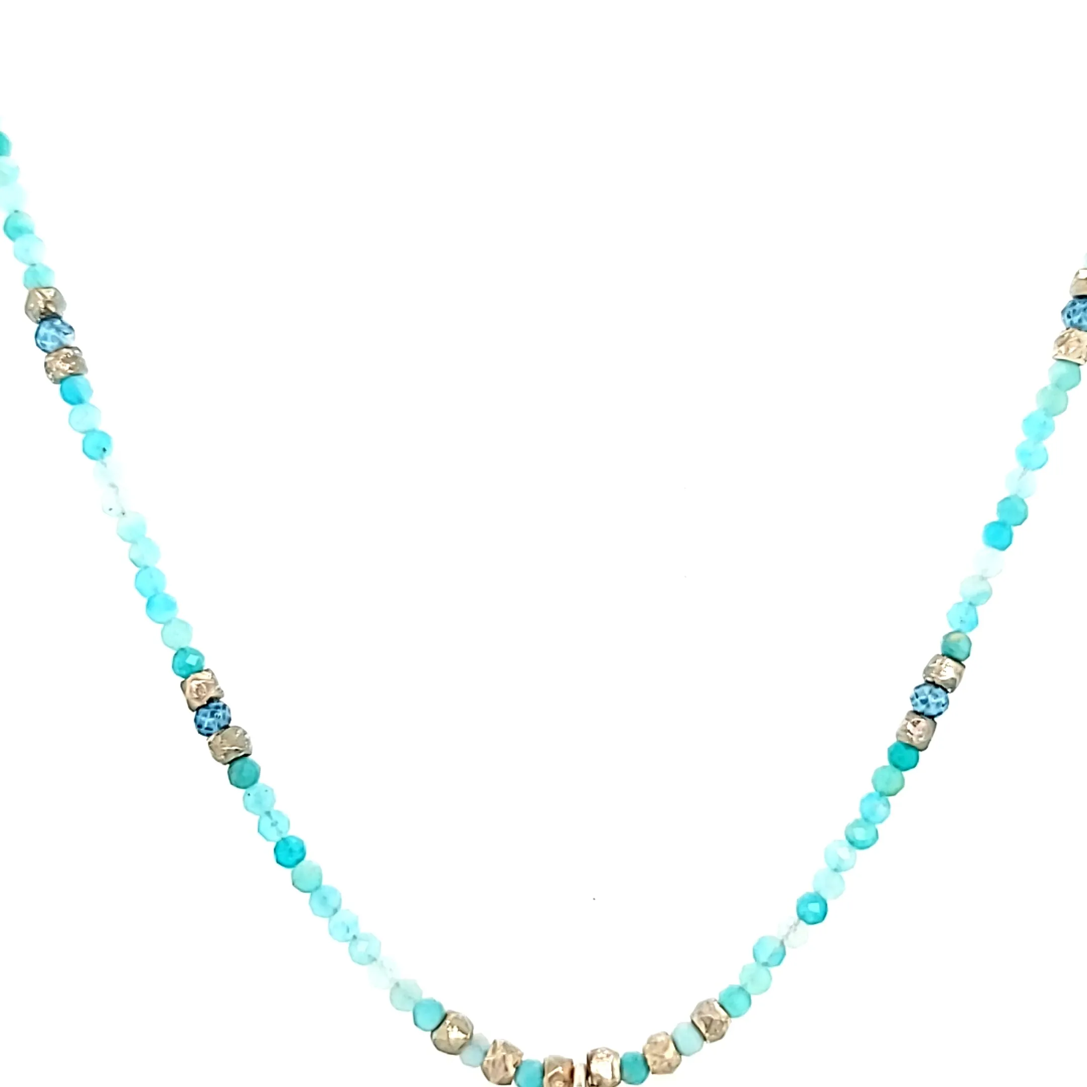 AVF Amazonite Beaded Necklace (SI2808)