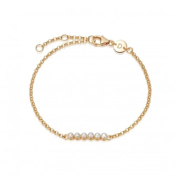 Beloved Pearl 18ct Gold Plated Bracelet JBR03_GP
