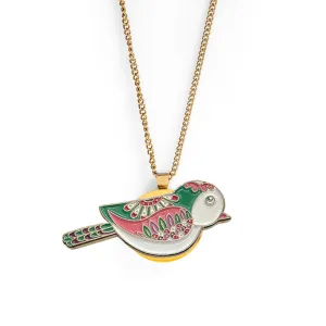 Birdie Girl Ball Marker Golf Necklace