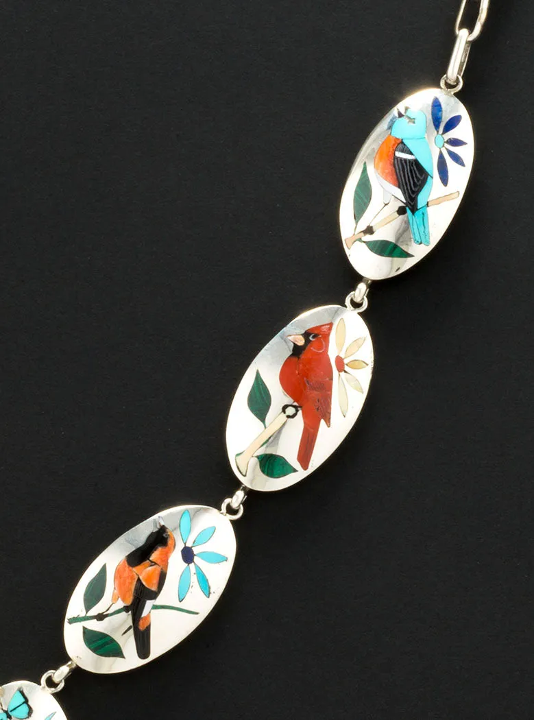 Birds & Blooms Necklace