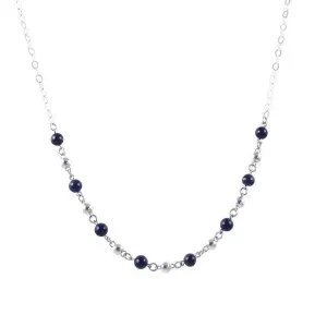 Bolitas Gemstone Necklace - Lapis Lazuli