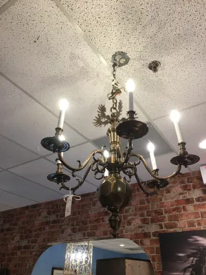 BRASS CHANDELIER