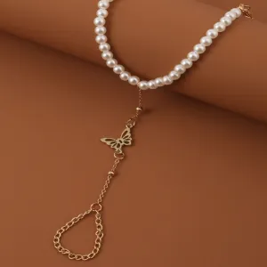 Butterfly Finger Bracelet Ladies Bracelet