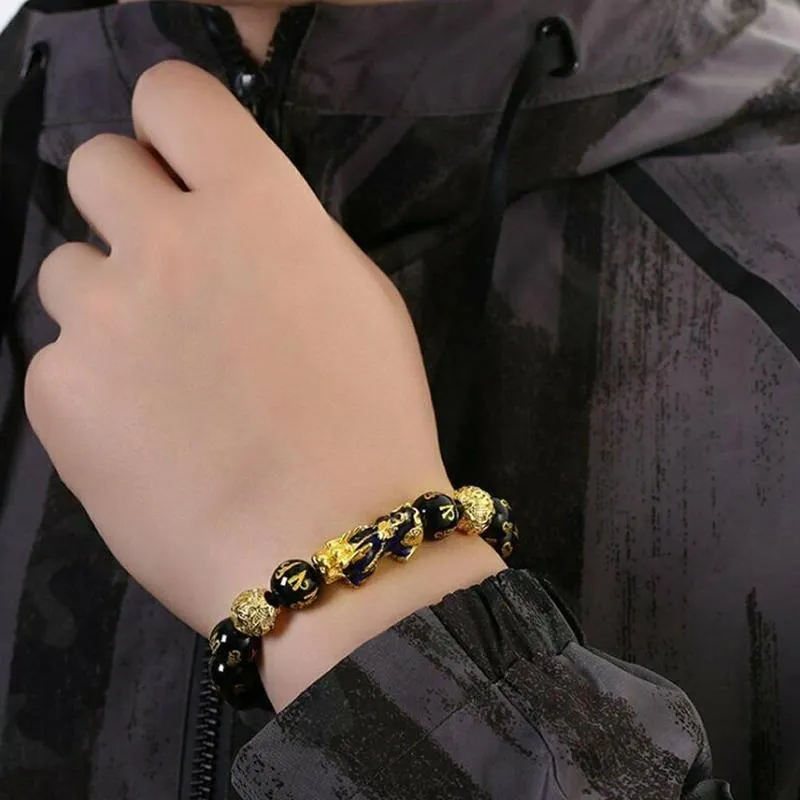 Color Changing Pixiu Six-character Mantra Bracelet Fashion