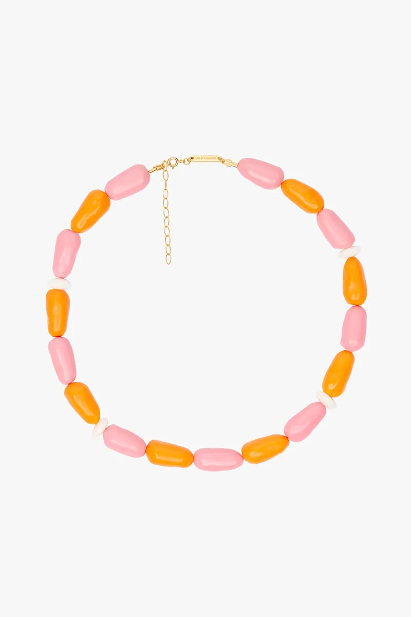 Coral Cloud Necklace Gold Plated