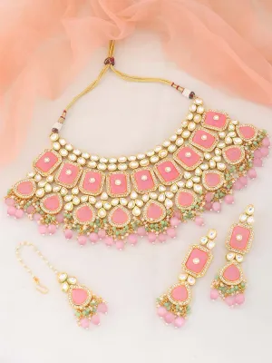 Coral Hemal Jewellery Set