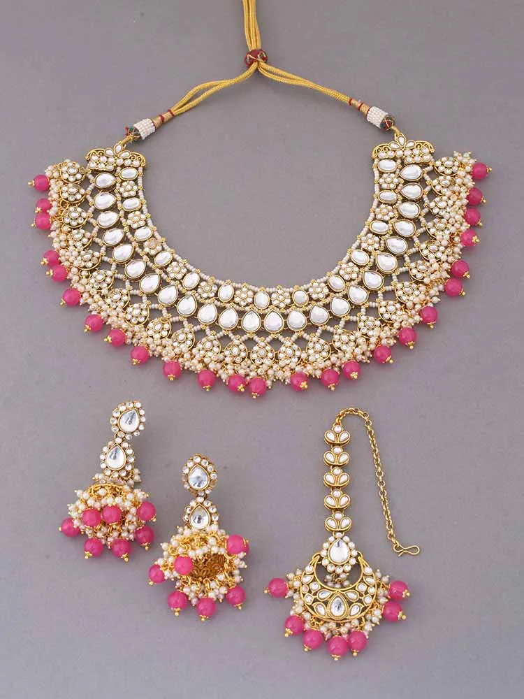 Coral Mahima  Jewellery Set