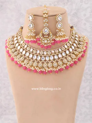 Coral Mahima  Jewellery Set