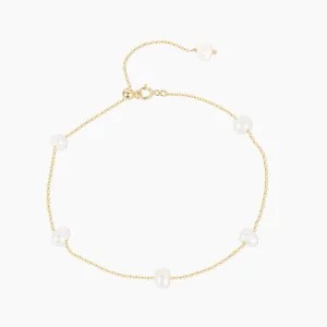 Dainty Freshwater Pearl Bracelet