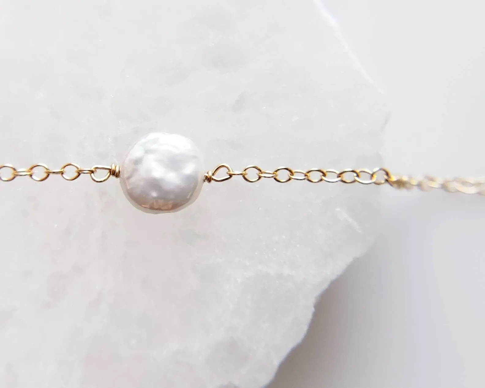 Dainty Pearl Bracelet