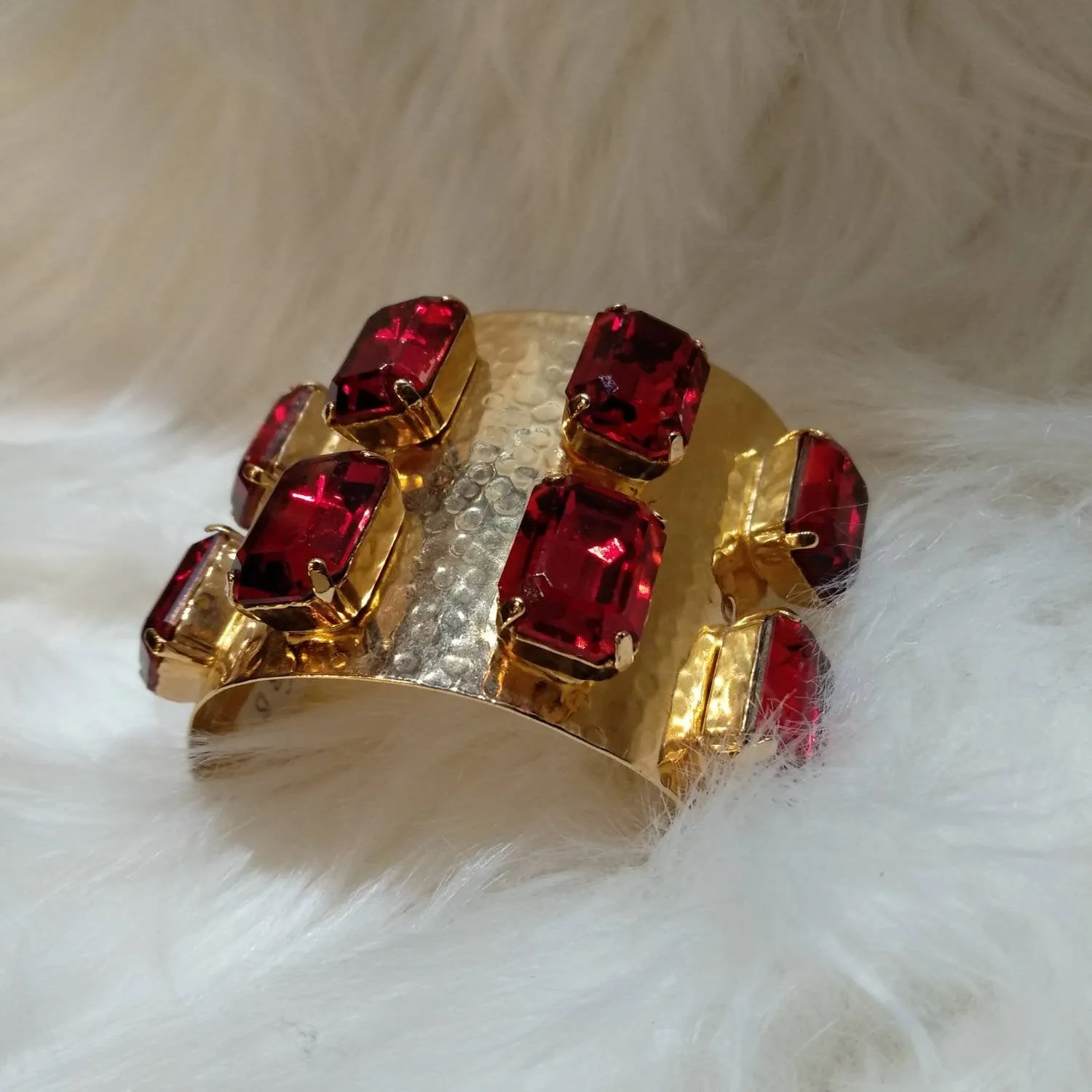 Dolce & Gabanna Red Statement Bracelet