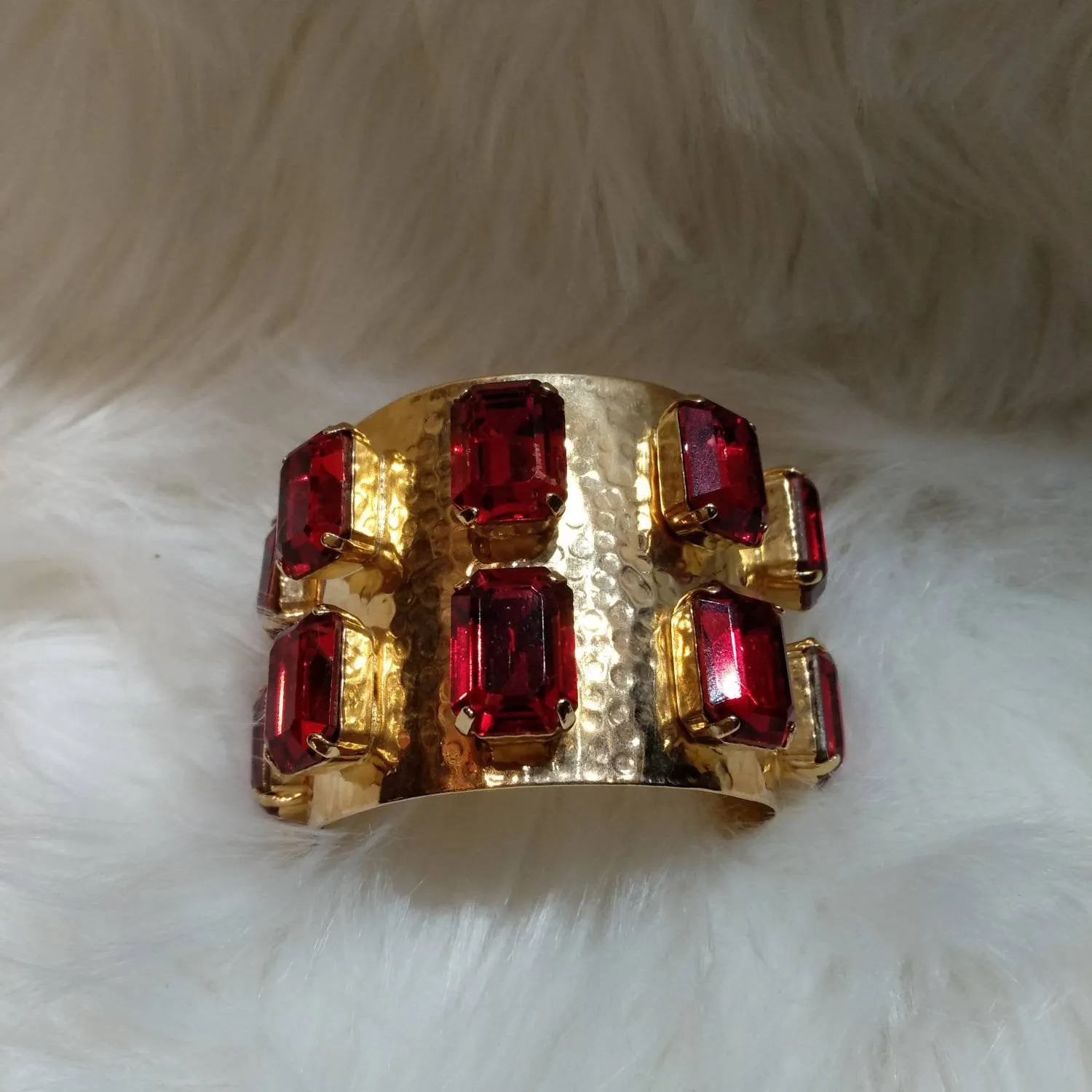 Dolce & Gabanna Red Statement Bracelet
