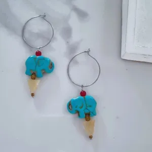 Elephant earrings