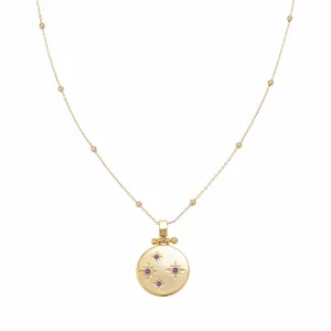 February Birthstone Necklace
