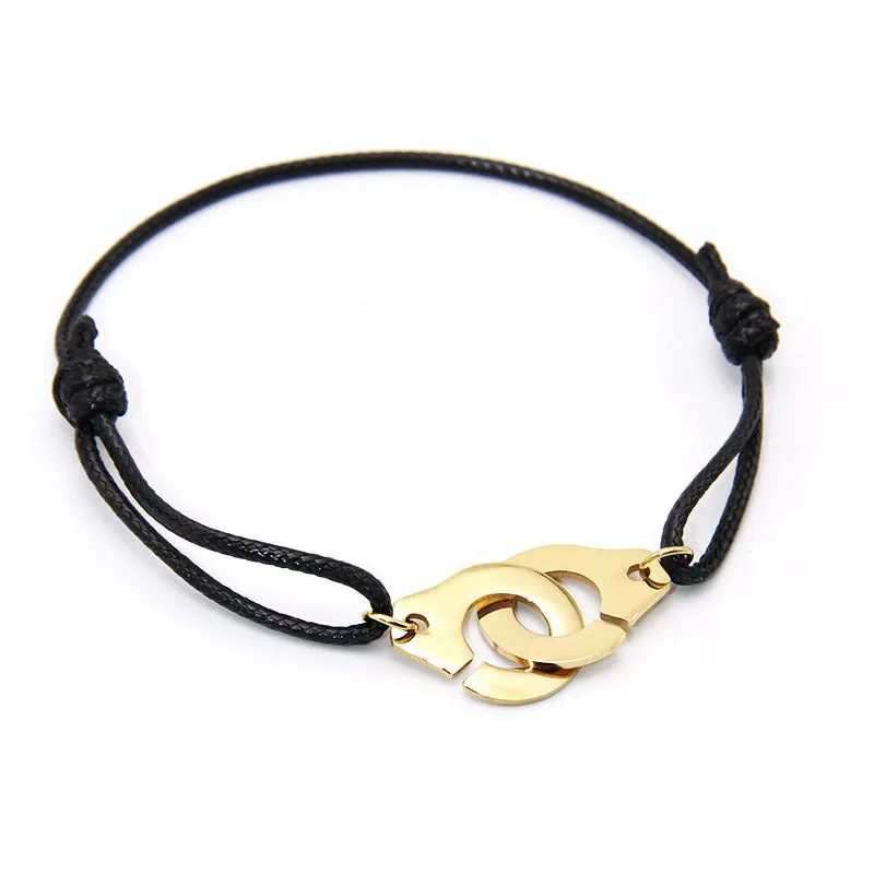 Female's Stainless Steel Handcuff Bracelet