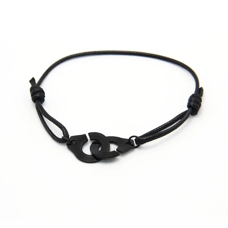 Female's Stainless Steel Handcuff Bracelet