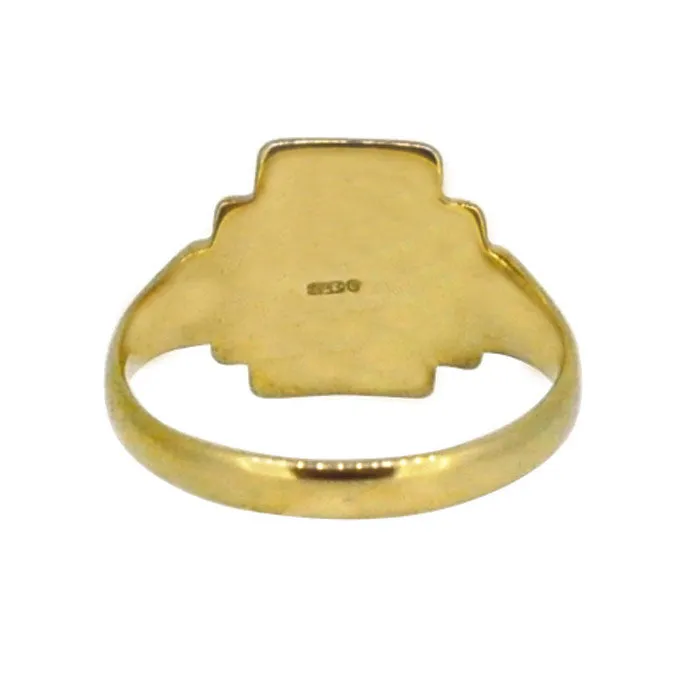 Gold Signet Ring