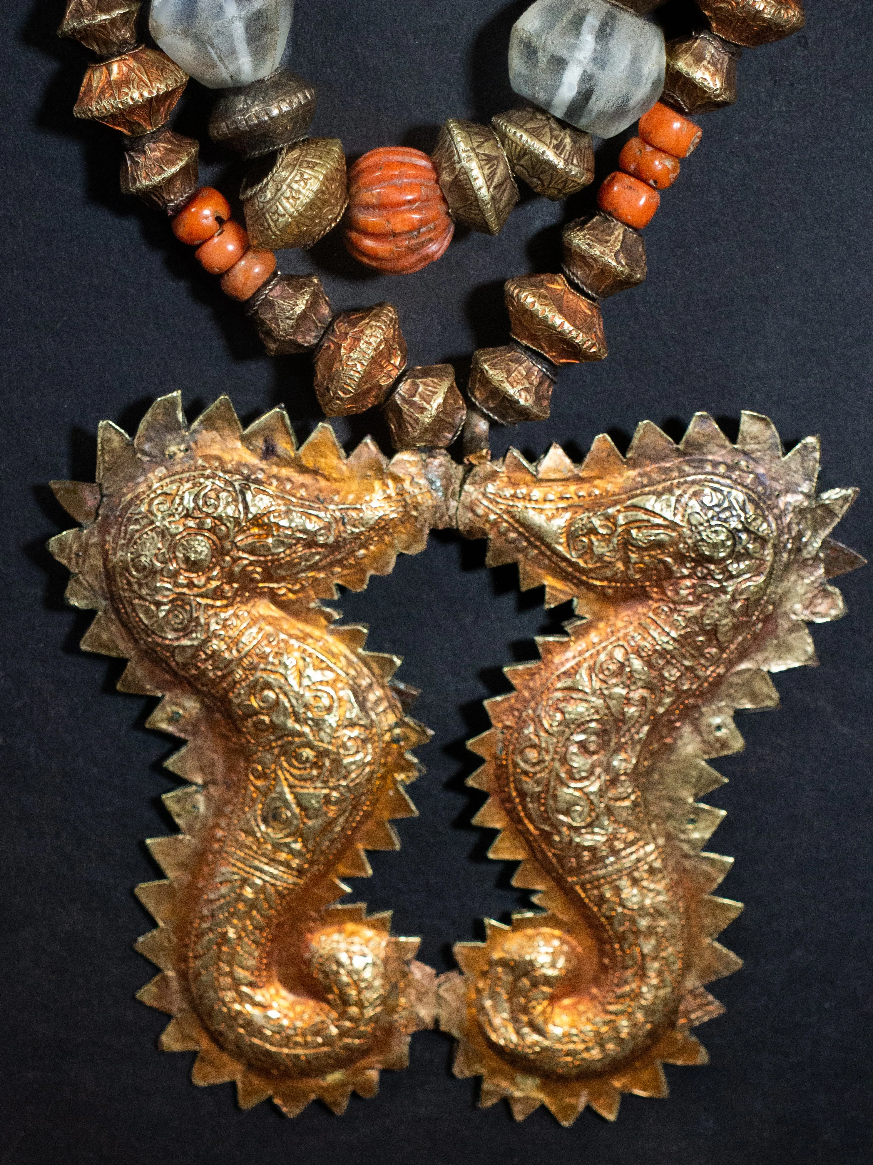 Gold Sumatran Minangkabau Necklaces