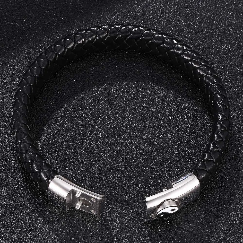 Gossip Magnet Clasp Stainless Steel Personality Bracelet