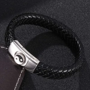 Gossip Magnet Clasp Stainless Steel Personality Bracelet