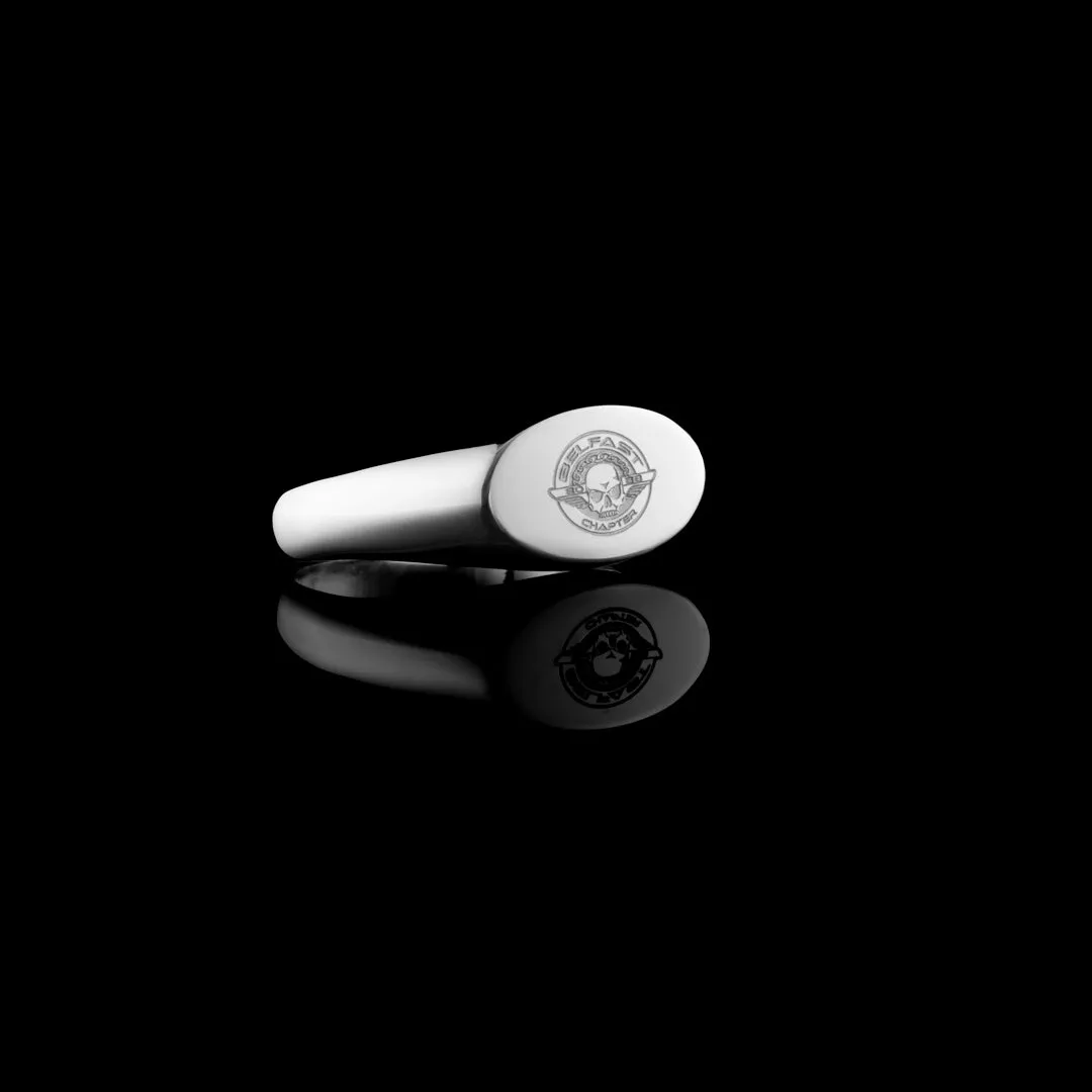 Harley Davidson - Belfast - Signet Ring - Small - Bespoke