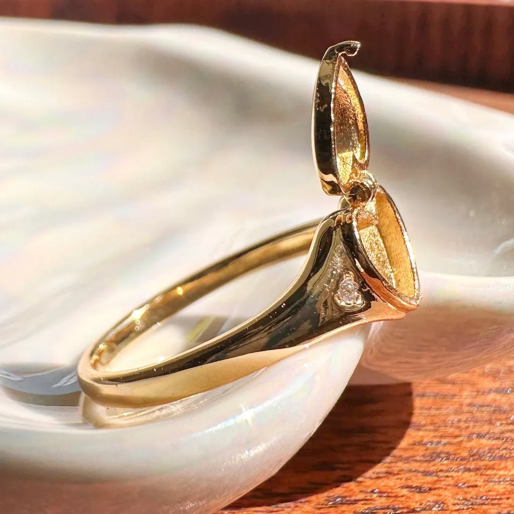 Heart Locket Ring