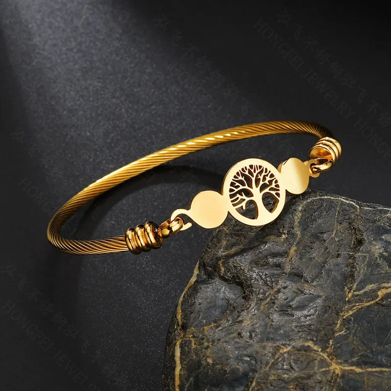 Hollow Tree Of Life Bracelet