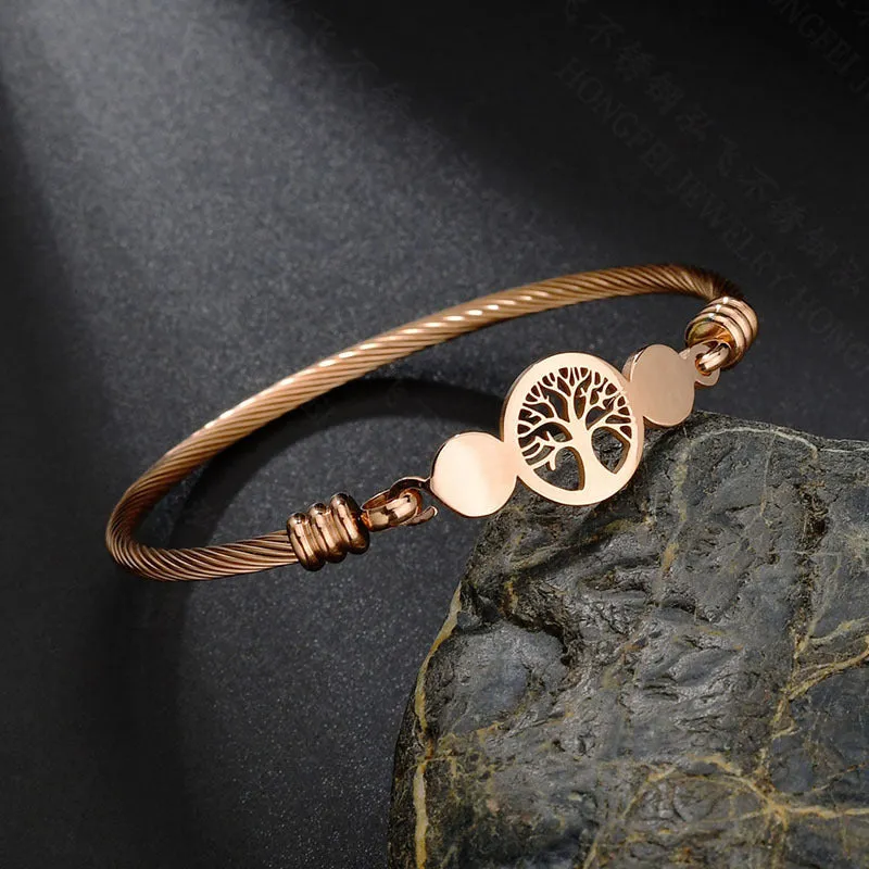 Hollow Tree Of Life Bracelet