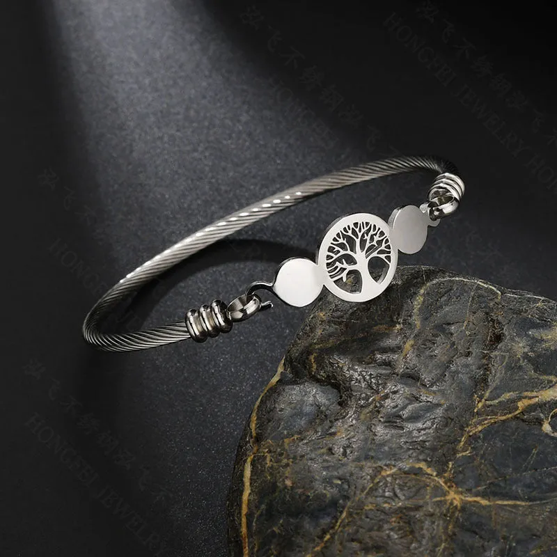 Hollow Tree Of Life Bracelet