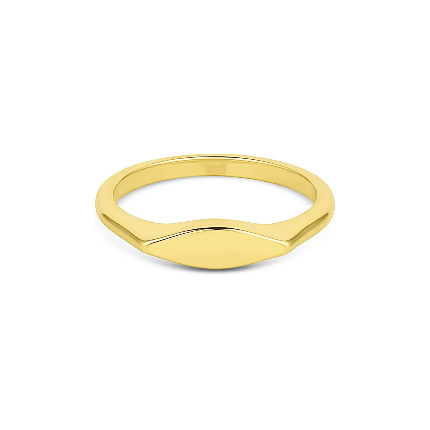 Interleaf Signet Ring