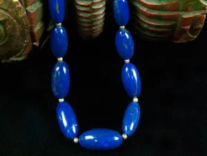 Lapis Lazuli Bead Necklace
