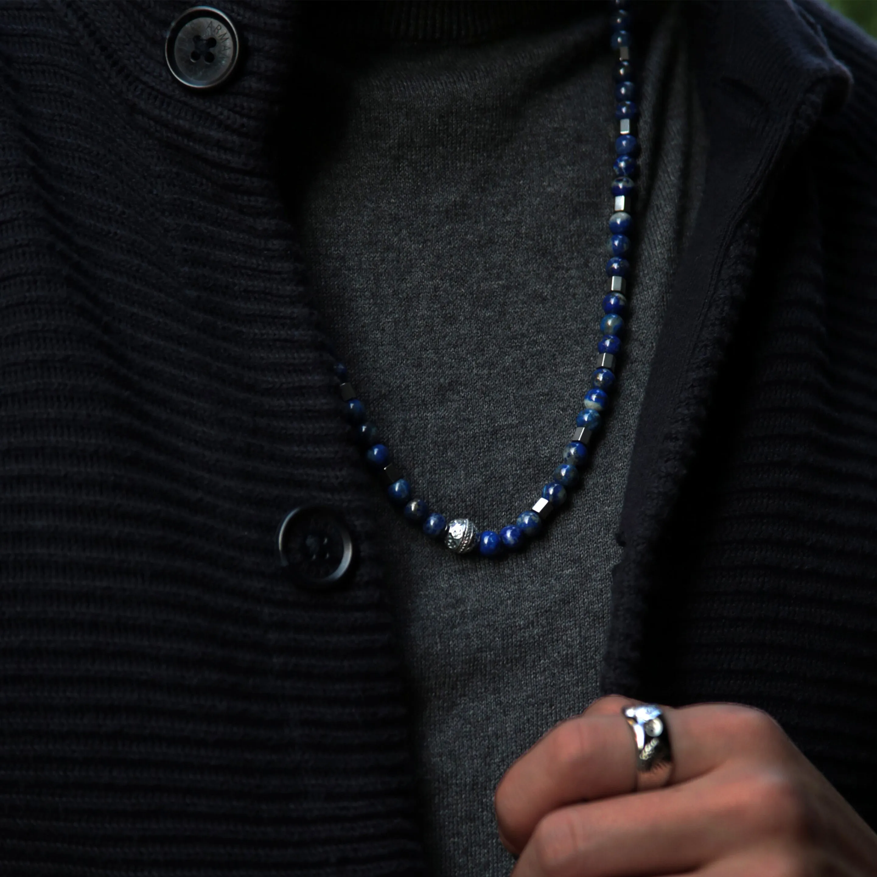 Lapis Lazuli Beaded Necklace