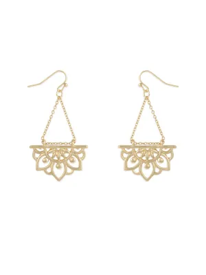 Lotus & Chain Dangles